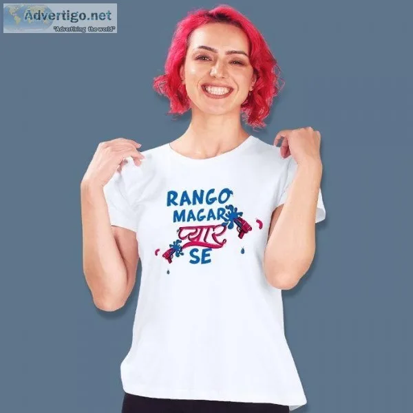 Buy Latest and Trendy Collection of Holi T Shirts from Beyoung
