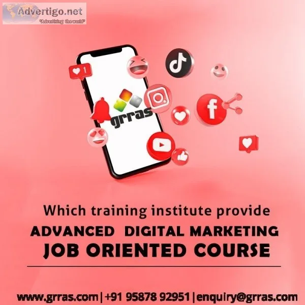 Which training institute provides Advanced Digital Marketing Job