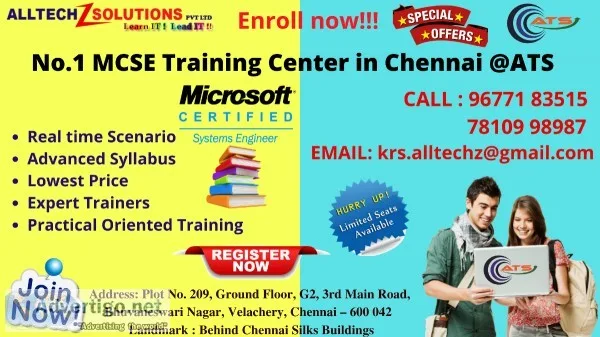 MCSE Training Institute in Velachery