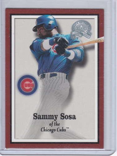 Sammy Sosa 2000 Fleer Greats of the Game Magazine Card 34