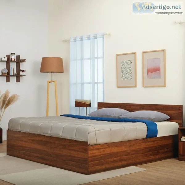 Buy Taurus Engineered Wood Bed with Storage for Rs 8619  Wakefit