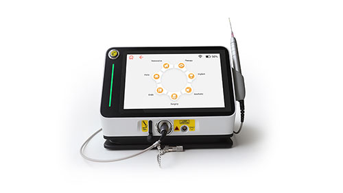 Dental soft-tissue diode laser 810nm/980nm blue wavelength