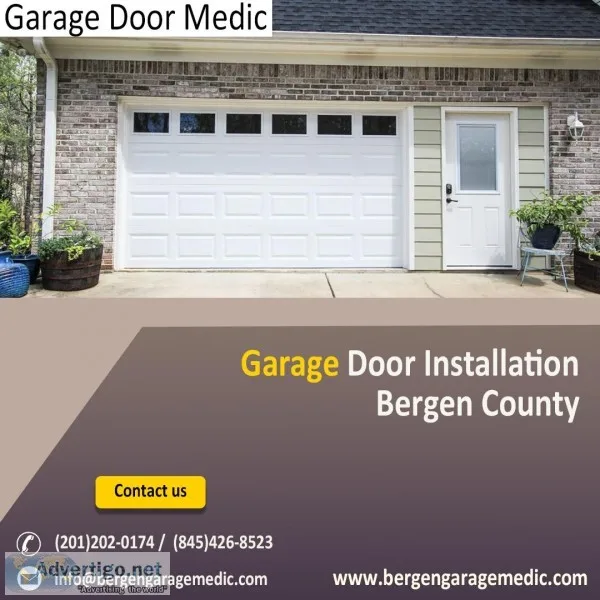 Garage Door Installation Bergen County NJ