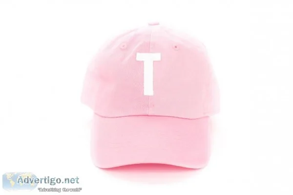CUSTOM LIGHT PINK BASEBALL HAT