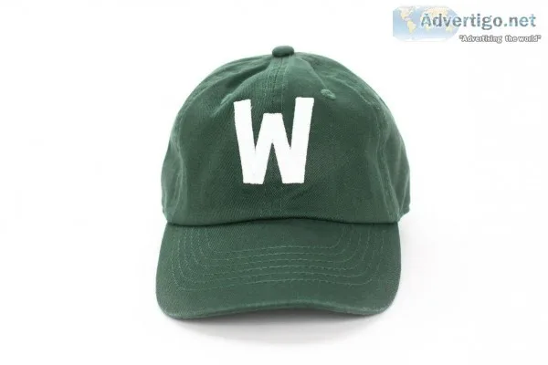 CUSTOM HUNTER GREEN BASEBALL HAT