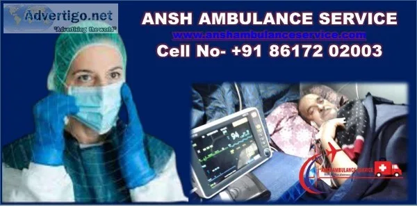 Take full-time ICU-Quality Service in Train Ambulance Service Pa