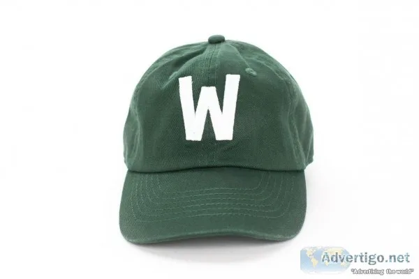 CUSTOM HUNTER GREEN BASEBALL HAT