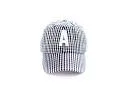 CUSTOM GINGHAM BASEBALL HAT