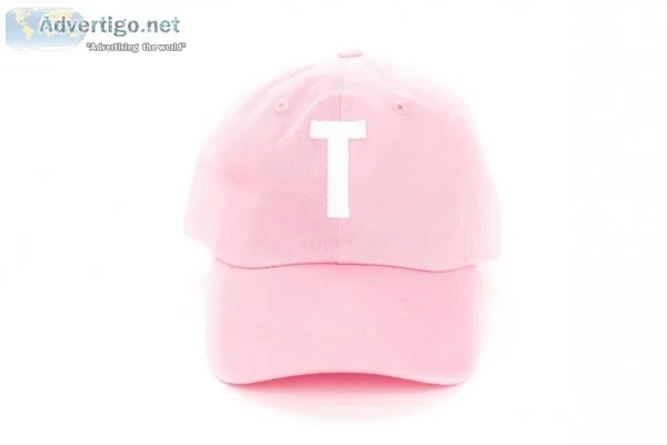 CUSTOM LIGHT PINK BASEBALL HAT