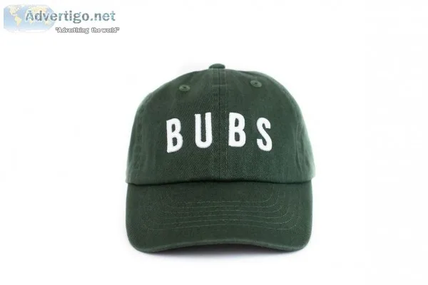 HUNTER GREEN BUBS HAT