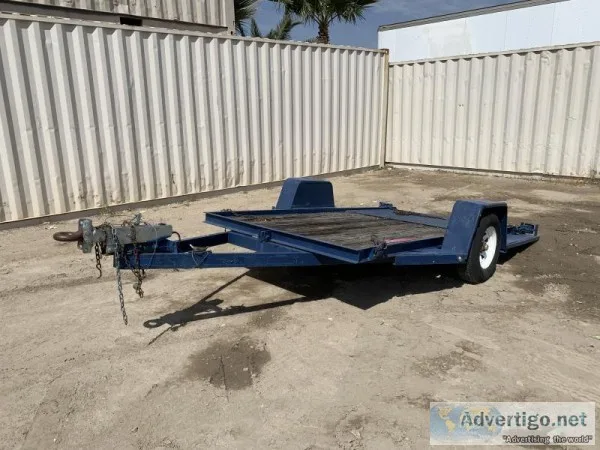 2002 MILLERBILT TILT DECK UTILITY TRAILER  220101212