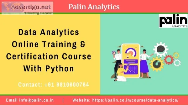 Data Analytics Online Training and Certification Course With Pyt