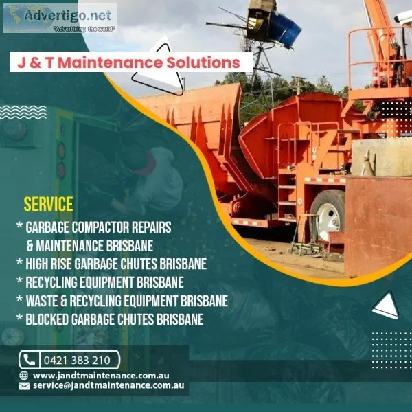 Purchase Garbage Compactor From Your Local Service Provider