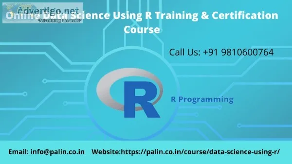 Online Data Science Using R Training and Certification Course Pa