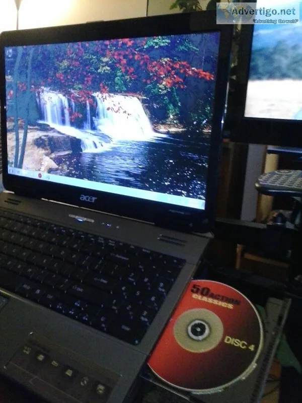 ACER LAPTOP FOR SALE 500GB. HARD DRIVE 4GB.RAM WIFI NEED A GOOD 