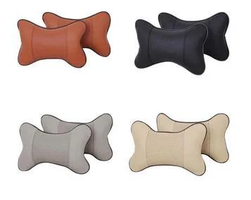 1PC Universal Car Seat Head Neck Elastic Rest Massage Pillow