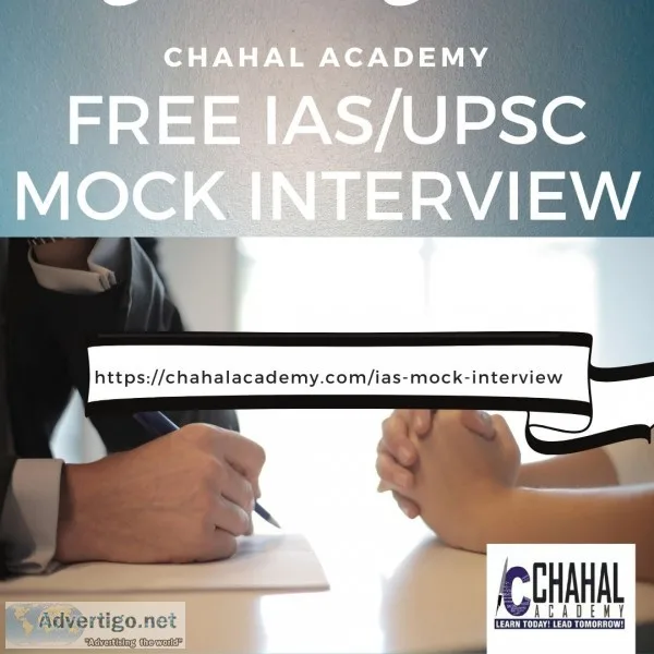 Upsc mock interview - chahal academy