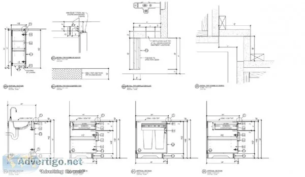 Architectural Millwork Shop Drawings - Silicon USA