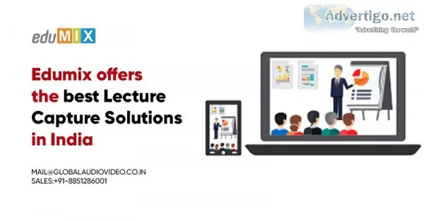 Edumix offers the best Lecture Capture Solutions in India