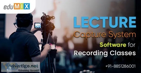 Lecture Capture System Software for Recording Classes