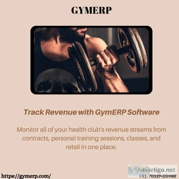 Track Revenue with GymERP Software