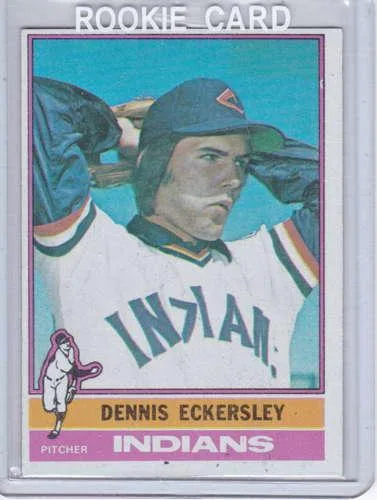 Dennis Eckersley 1976 Topps RC Great Condition 98
