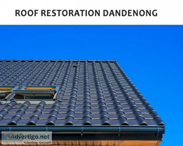 Get the best roof restoration Dandenong from us