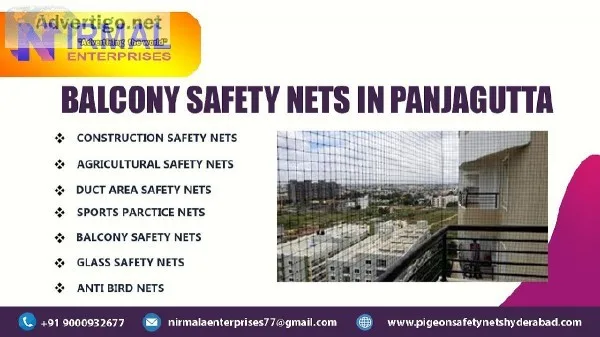 Balcony Safety Nets in Panjagutta