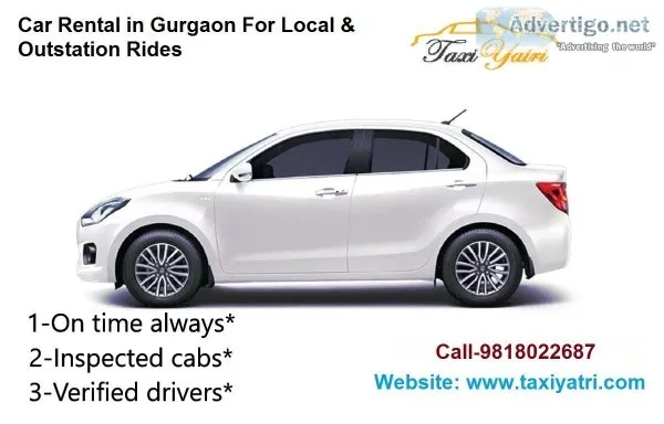 Car Rental in Gurgaon
