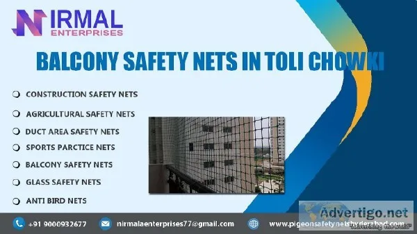Balcony Safety Nets In Toli Chowki