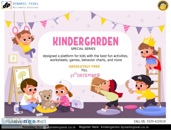 Best Online Kindergarten learning content