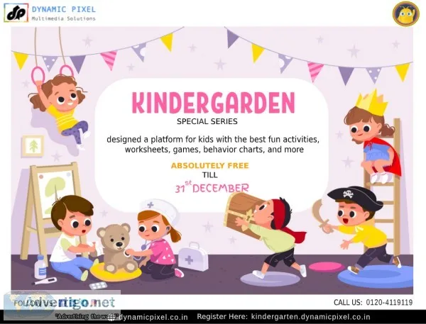 Best Online Kindergarten learning content