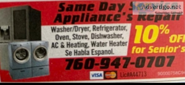 APPLIANCE REPAIR-AC and HEATING-ALL