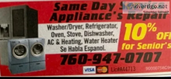 APPLIANCE REPAIR-AC and HEATING-ALL
