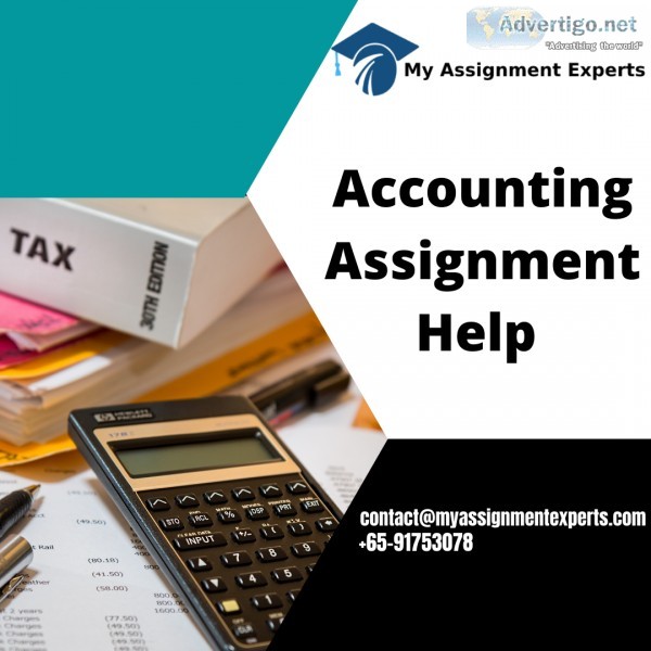 Accounting Assignment help  My Assignment experts