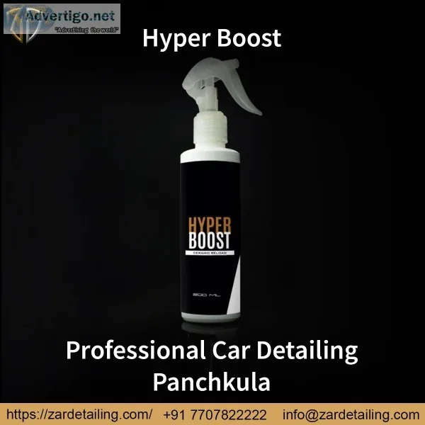 Professional Car Detailing Panchkula  Hyper Boost