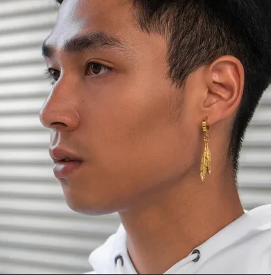 Buy Mens Gold Earrings Online