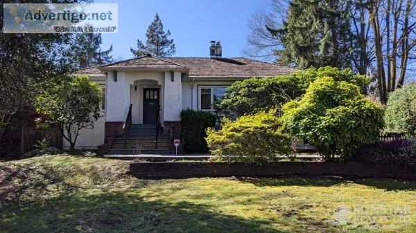 Quilchena 1445sf 2 Bed 1 Bath Main Floor Suite w Huge Yards and 