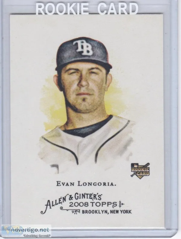 Evan Longoria 2008 Allen and Ginter s RC 177