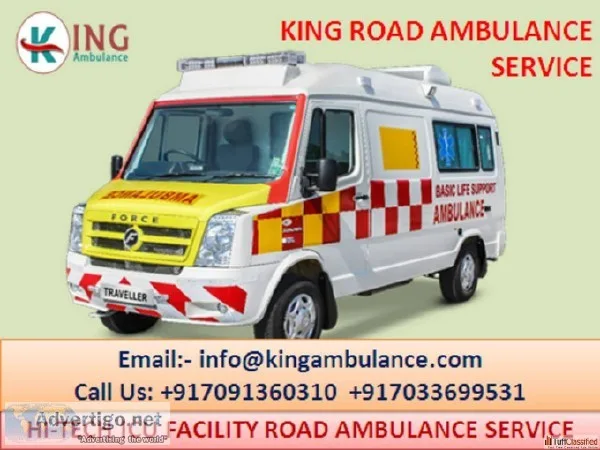 High-Tech King ambulance service in Bhagalpur