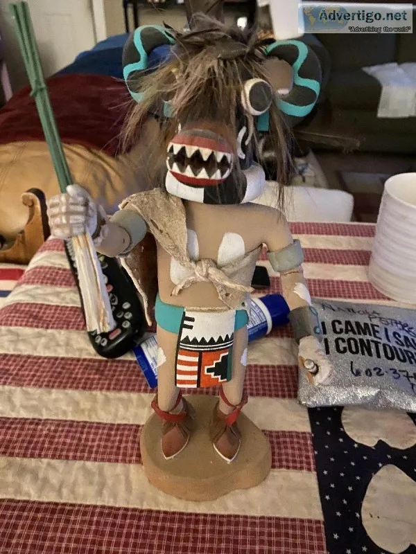 (2) kachina dolls