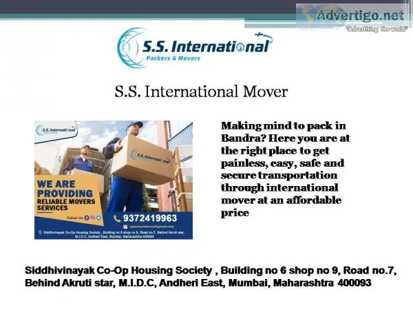 Packers and movers in Khar  Packers and movers in Andheri west