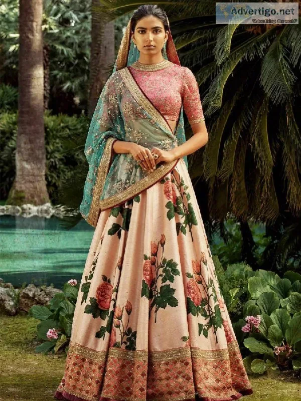 Stunning Floral Lehenga Designs For Your Summer Weddings