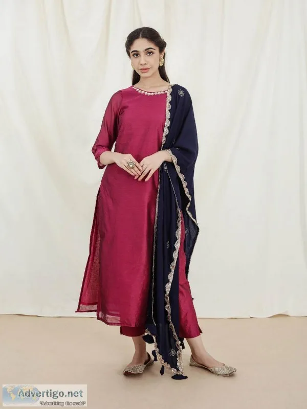 Spark Up Your Glamorous Beauty With Our Exclusive Party Wear Kur