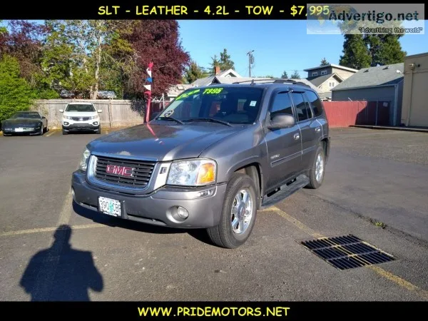 2006 GMC ENVOY SLT  4X4  LEATHER  TOW
