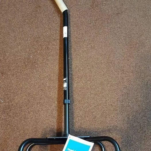 Big Base Quad Cane Black Weight capacity 300 pounds adjustable c