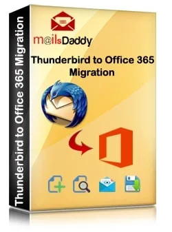 Mailsdaddy thunderbird to office 365 migration tool