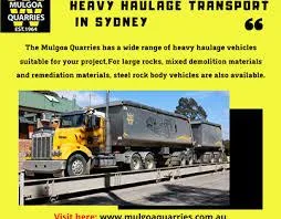 Choose Best Heavy Haulage Transport in Sydney