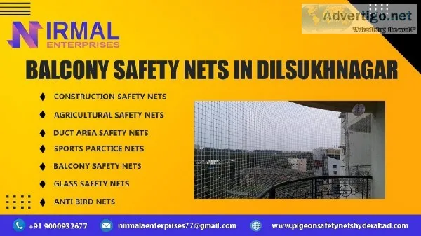 Balcony Safety Nets in Dilsukhnagar