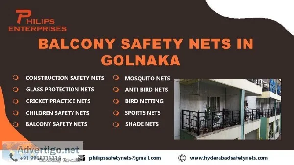 Balcony Safety Nets in Golnaka